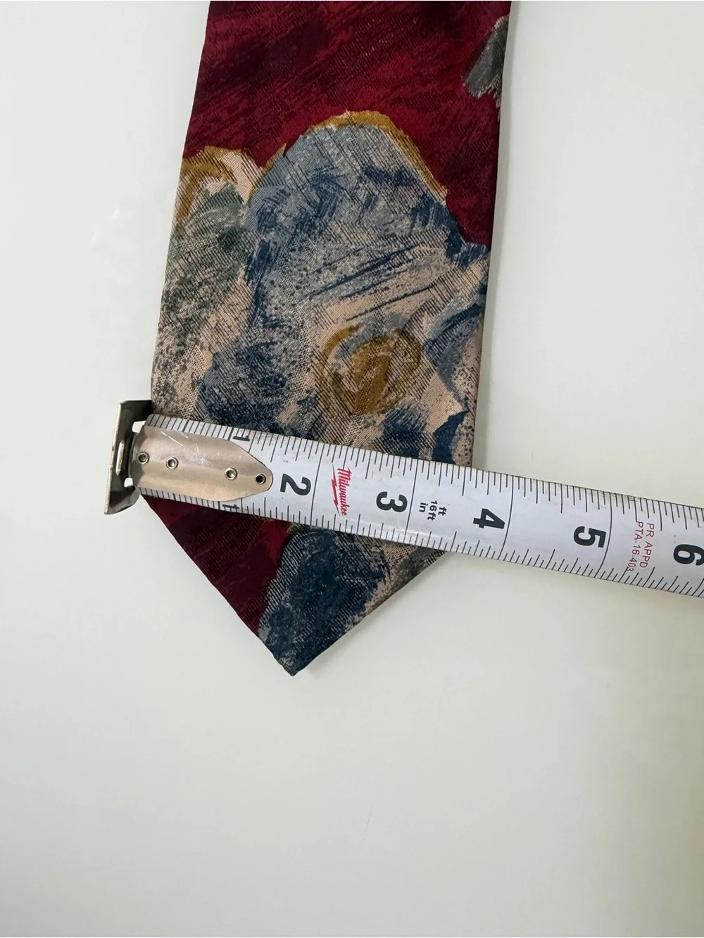 Vintage Moda Italiana Men’s 100% Silk Tie